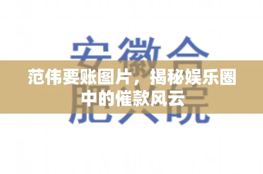 范伟要账图片，揭秘娱乐圈中的催款风云