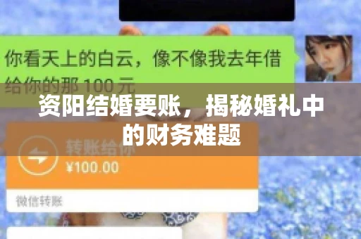 资阳结婚要账，揭秘婚礼中的财务难题