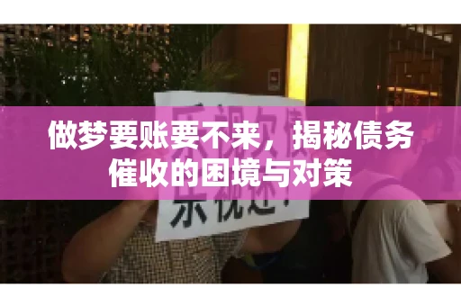 做梦要账要不来，揭秘债务催收的困境与对策