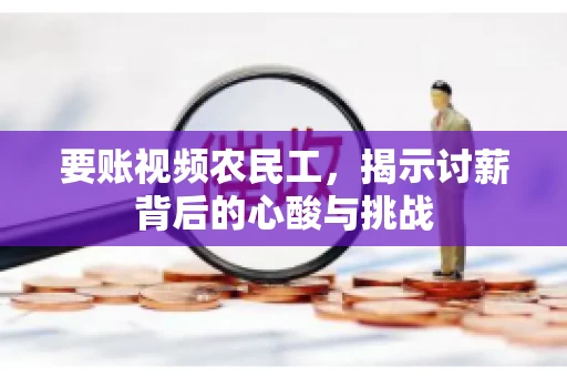 要账视频农民工，揭示讨薪背后的心酸与挑战