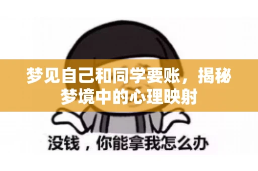 梦见自己和同学要账，揭秘梦境中的心理映射