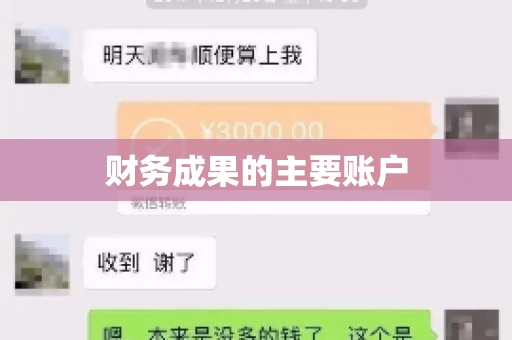 财务成果的主要账户