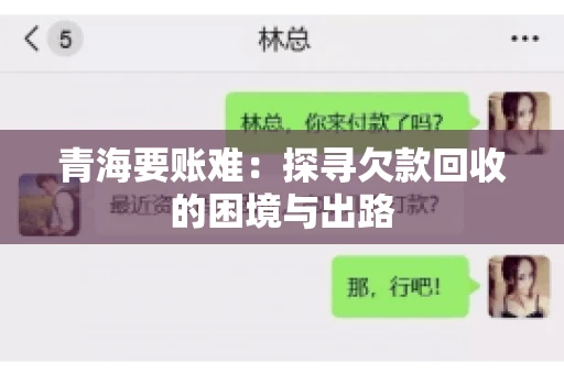 青海要账难：探寻欠款回收的困境与出路