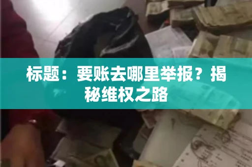 标题：要账去哪里举报？揭秘维权之路