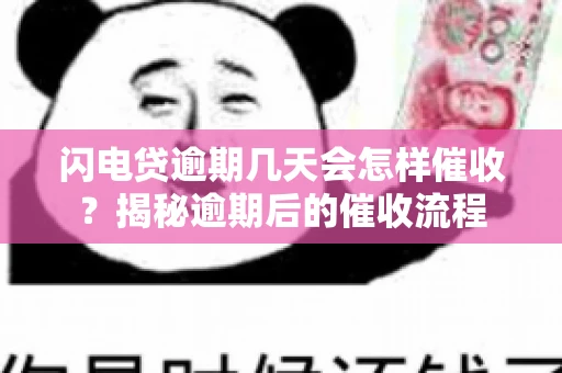 闪电贷逾期几天会怎样催收？揭秘逾期后的催收流程