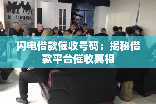 闪电借款催收号码：揭秘借款平台催收真相